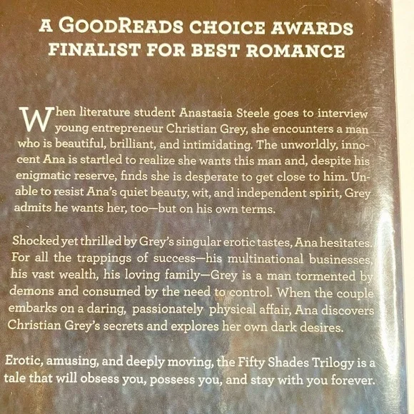 Fifty Shades of Grey Book by E L James #1 New York Times Bestseller - Picture 4 of 4